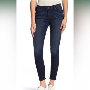 HUDSON NATALIE Super Skinny PITY PARTY PPTY MIDRISE Medium Dark Stretch Jeans 28